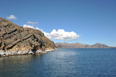 dağ Titikaka Gölü.