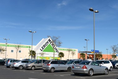 Orihuela Costa alışveriş merkezinde.