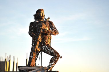 anıtın ernesto che guevara de la paz.