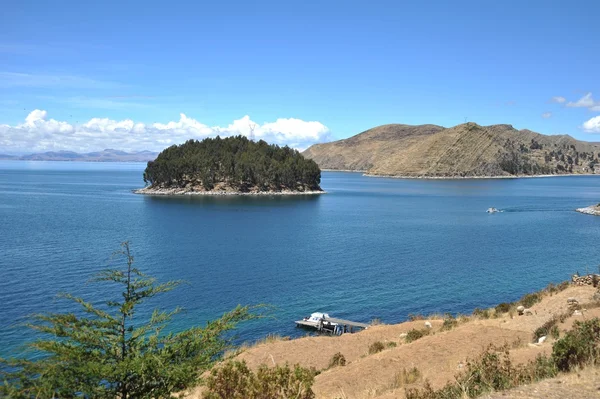 Lac de montagne Titicaca . — Photo