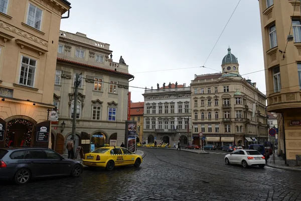 Prag. utsikt över staden — Stockfoto