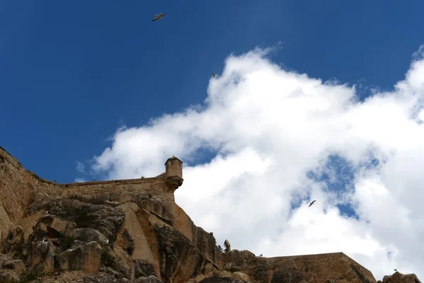 Santa Barbara fortress in Alicante — Stock Photo, Image