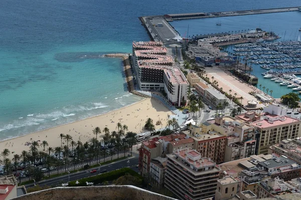 Alicante - Bu onun kumlu Akdeniz beach için bilinen. — Stok fotoğraf