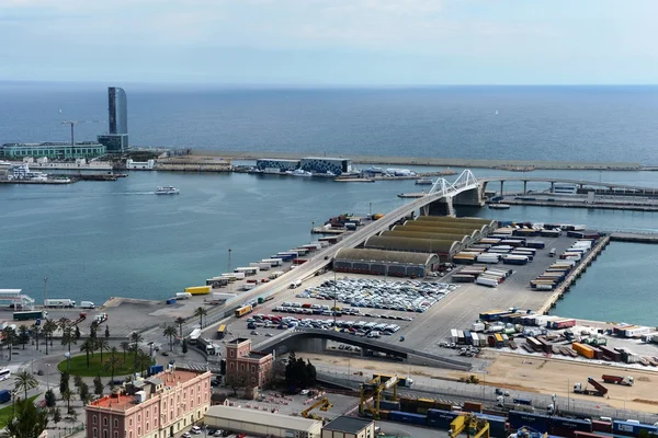 Port de barcelona — Stock fotografie