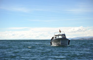 dağ Titikaka Gölü.