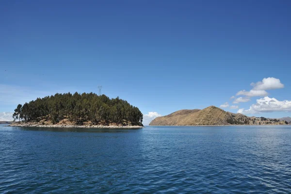 Lago di montagna Titicaca . — Foto Stock