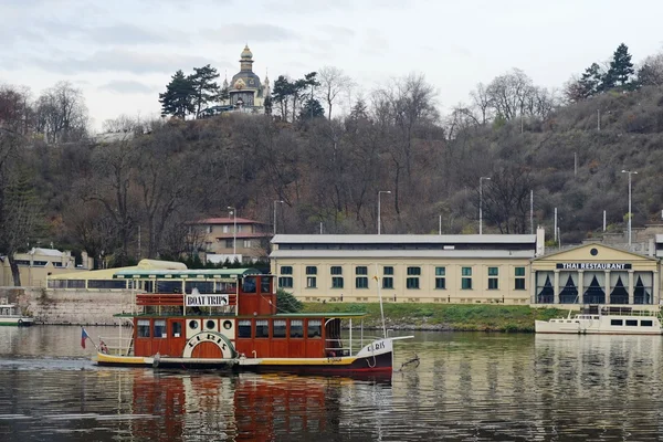 Prague. Vltava River — Stock Photo, Image