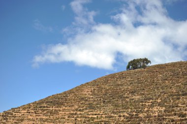 Sun Island Titikaka Gölü üzerinde