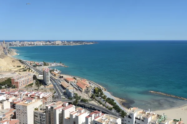 Alicante - město v oblasti valensiysky — Stock fotografie