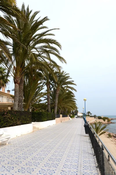 Punta prima is the most southern part of the popular resort of Torrevieja — Stock Photo, Image