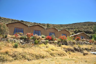 Sun Island lake Titicaca üzerinde yer alır.