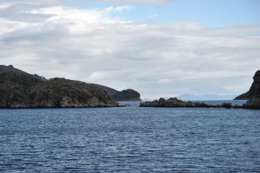 dağ Titikaka Gölü.