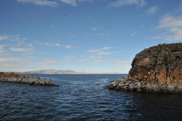 Lago di montagna Titicaca . — Foto Stock