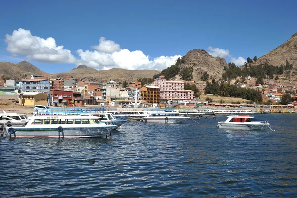 Lago de montaña Titicaca . — Foto de Stock