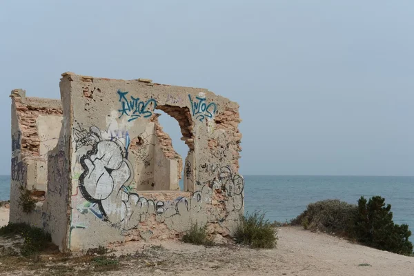 Punta prima è la parte più meridionale della famosa località di Torrevieja — Foto Stock