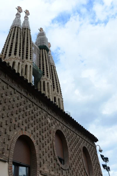 Sagrada Familia в Барселоне. — стоковое фото