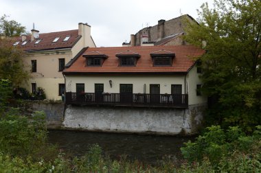 Uzhupis - Vilnius district kısmen eski şehirde bulunan