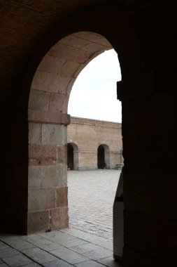 Castell de Montjuic Barcelona, İspanya