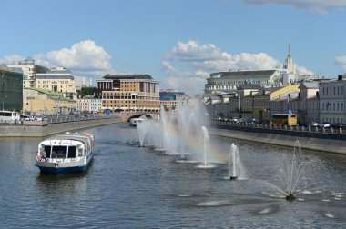 Drenaj kanalı. Moskova