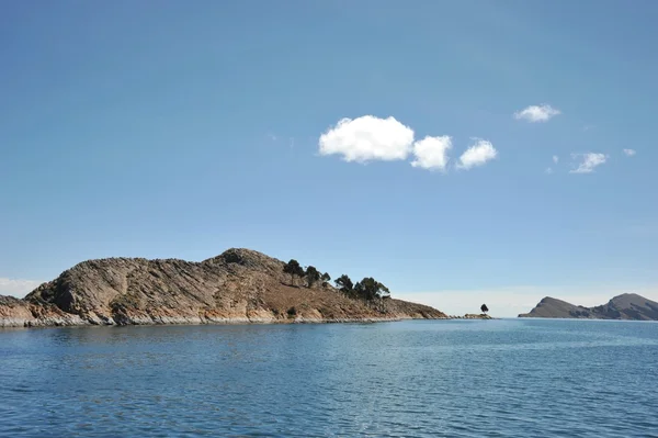 Lago di montagna Titicaca . — Foto Stock