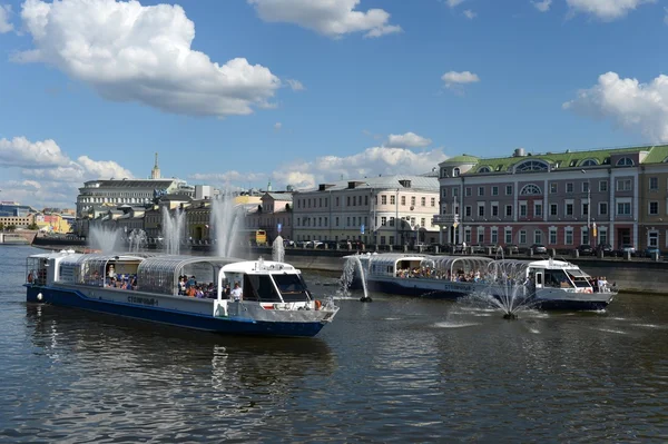 The drainage channel. Moscow — Stock Photo, Image