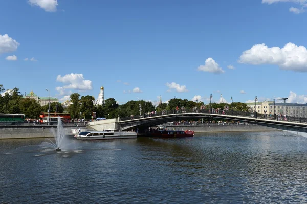 O canal de drenagem. Moscovo — Fotografia de Stock