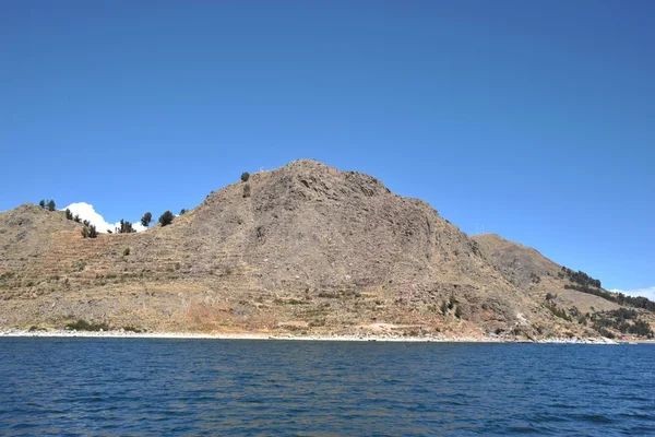 Lago di montagna Titicaca . — Foto Stock