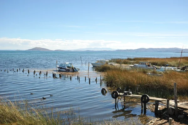 Lago de montaña Titicaca —  Fotos de Stock