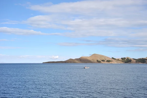 Horské jezero titicaca — Stock fotografie