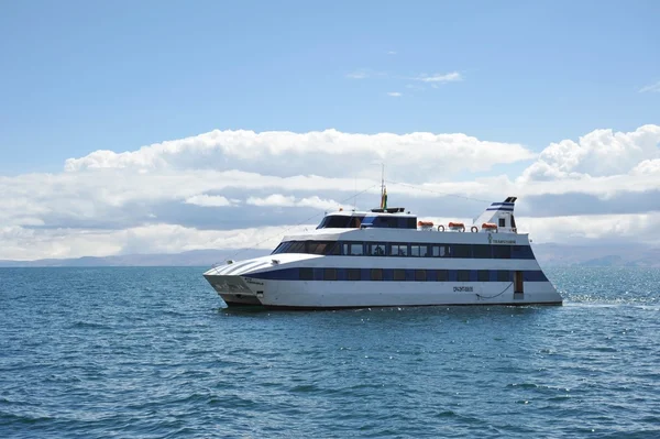 Horské jezero titicaca — Stock fotografie