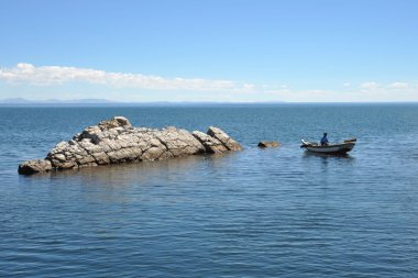 dağ Titikaka Gölü