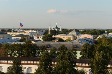 Yaroslavl. Çan kulesinden görüntülemek.