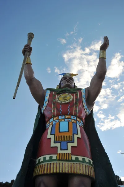 Monumento aos índios em San Pedro de Tikina — Fotografia de Stock