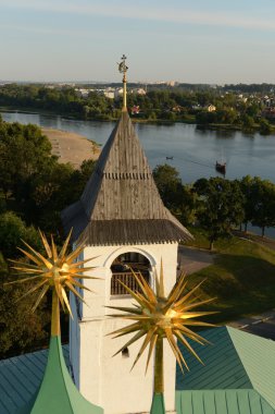 Yaroslavl. Çan kulesinden görüntülemek.