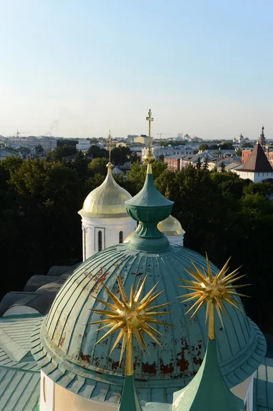 Yaroslavl. Widok z dzwonnicy. — Zdjęcie stockowe