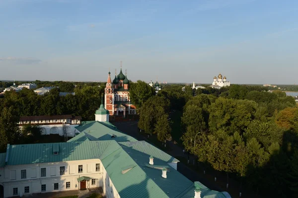 Yaroslavl. Widok z dzwonnicy. — Zdjęcie stockowe