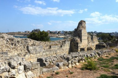 Kırım, Sivastopol yakınındaki antik Yunan chersonesus taurica.