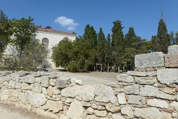 Ancien grec Chersonesus Taurica près de Sébastopol en Crimée . — Photo