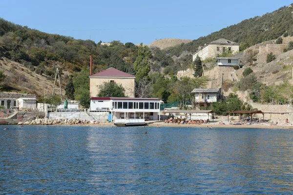 Balaklava är en populärt Krim resort. — Stockfoto