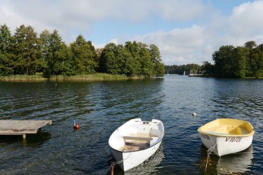Trakai göl Galve adlı tekne