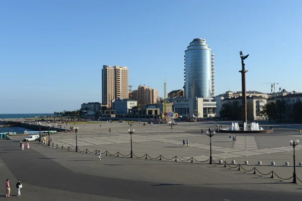 Novorossiysk is a city on the coast Tsemess Bay — Stock Photo, Image