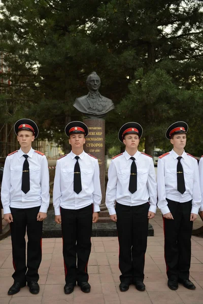 생도 Novocherkassk 수 보 로프의 군사 학교 — 스톡 사진