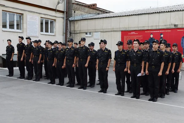 Cadetes Novocherkassk Suvorov escuela militar —  Fotos de Stock