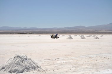 Uyuni Turist daireler tuz.