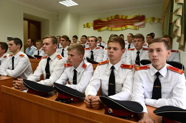 学员 Novocherkassk 苏沃洛夫军事学校 — 图库照片