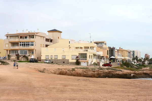 Embankment  in city  Torrevieja. — Stock Photo, Image