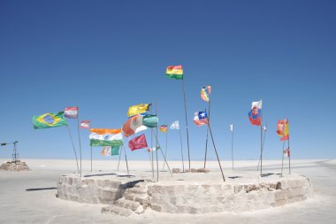 Uyuni tuz daireler turistlere tuz otel