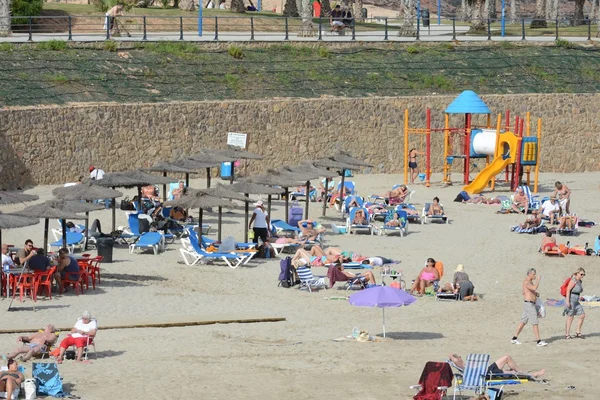 A praia na Costa Blanca — Fotografia de Stock