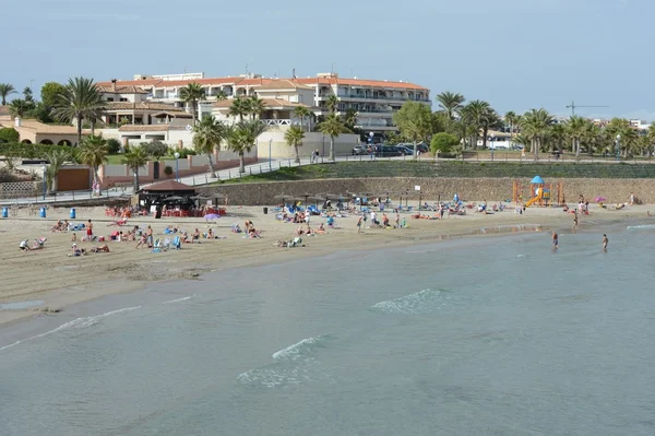 A praia na Costa Blanca — Fotografia de Stock