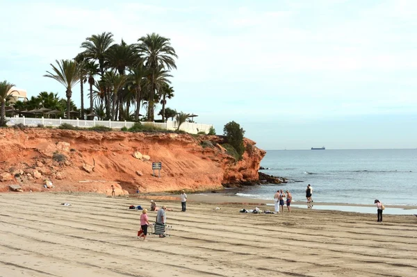 A praia na Costa Blanca — Fotografia de Stock